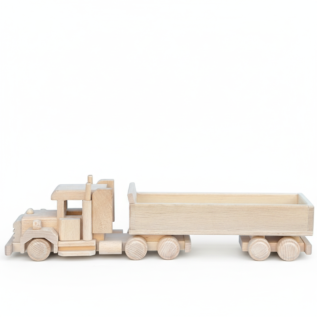 American Truck met Aanhangwagen