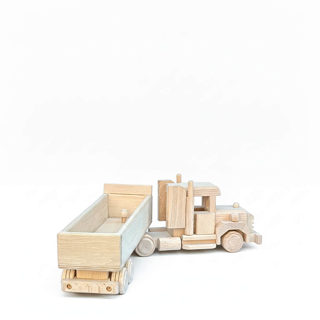 American Truck met Aanhangwagen