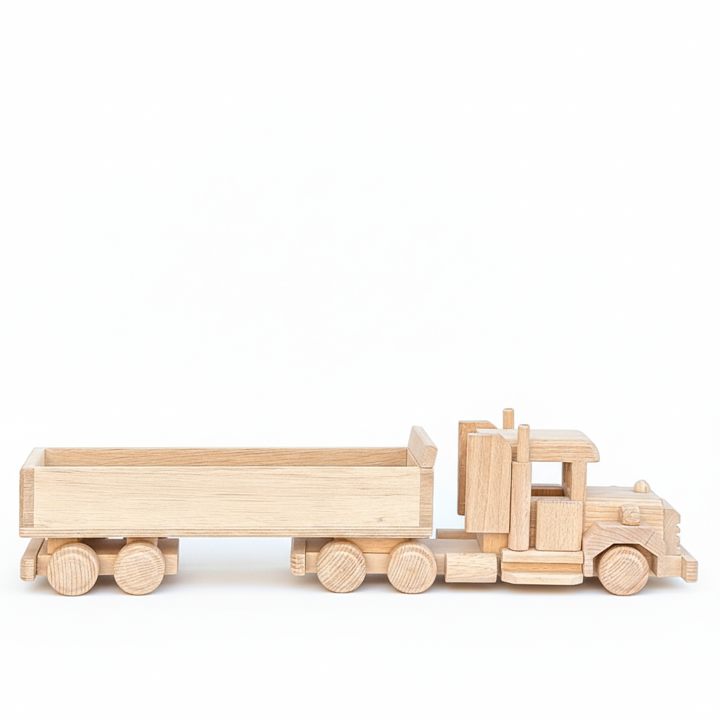 American Truck met Aanhangwagen